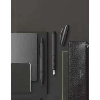 Stilou essentio aluminium negru m Faber-Castell-3