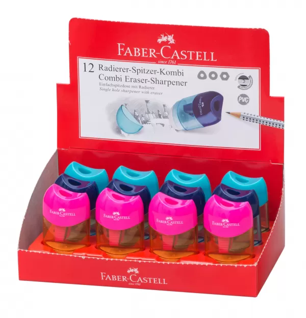 Ascutitoare plastic cu radiera trend 2019 Faber-Castell-2-IMG-slider