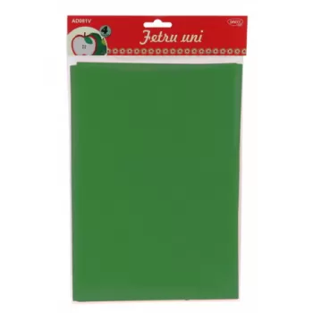 Accesorii craft - AD081V fetru uni set 4 Verde-1