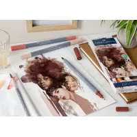 Marker solubil 2 capete set 6 buc portret goldfaber Faber-Castell-2-IMG-slider-mobile