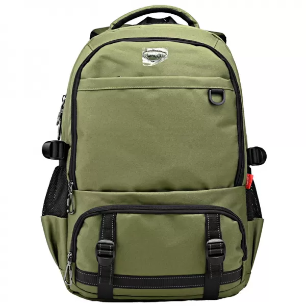 Ghiozdan baieti liceu, verde, 4 compartimente, 47 cm Daco GH585-1-IMG-slider