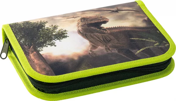 Penar echipat cu 1 fermoar şi 2 extensii, imprimeu dinozaur, Eberhard Faber-1-IMG-slider