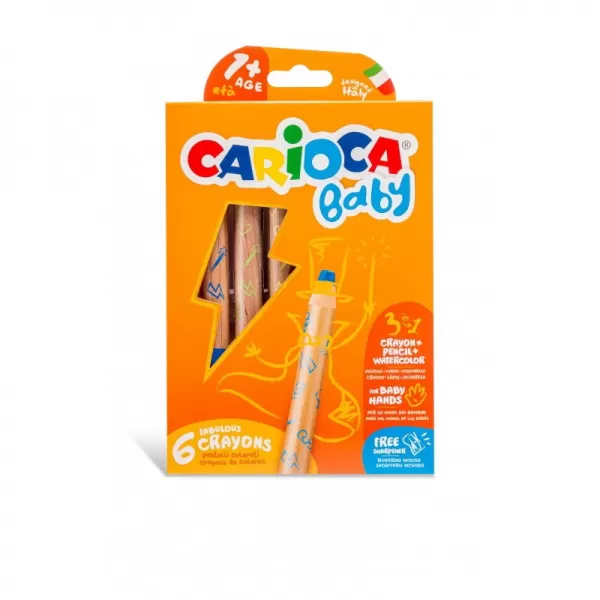 Creioane colorate 6 culori 3 in 1 CARIOCA Baby-1-IMG-slider