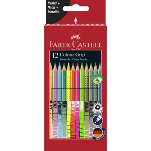 Creioane colorate 12 culori speciale grip Faber-Castell-1-IMG-nav