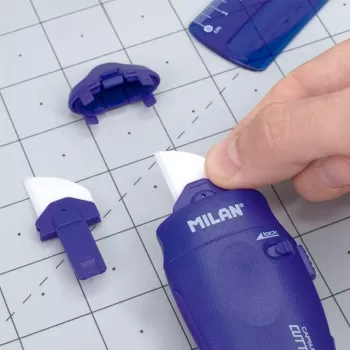 Cutter cu lama ceramica, albastru  Capsule Milan-3