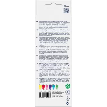 Marker solubil 2 capete set 6 buc candy shop goldfaber Faber-Castell-3
