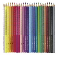 Creioane colorate 24 culori cutie metal grip 2001 Faber-Castell-3-IMG-slider-mobile