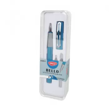 Stilou Daco albastru cu penita de schimb Bello ST209-2-1