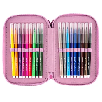 Penar fetite 3 compartimente, echipat cu 46 piese, catel Daco PE3040E-4