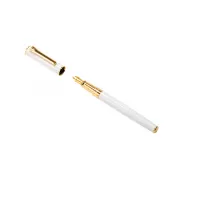 Stilou Picasso metalic alb cu calimara 688S/W-3-IMG-slider-mobile