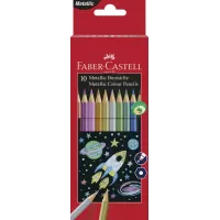 Creioane colorate metalizate 10 culori Faber-Castell-1-IMG-slider-mobile