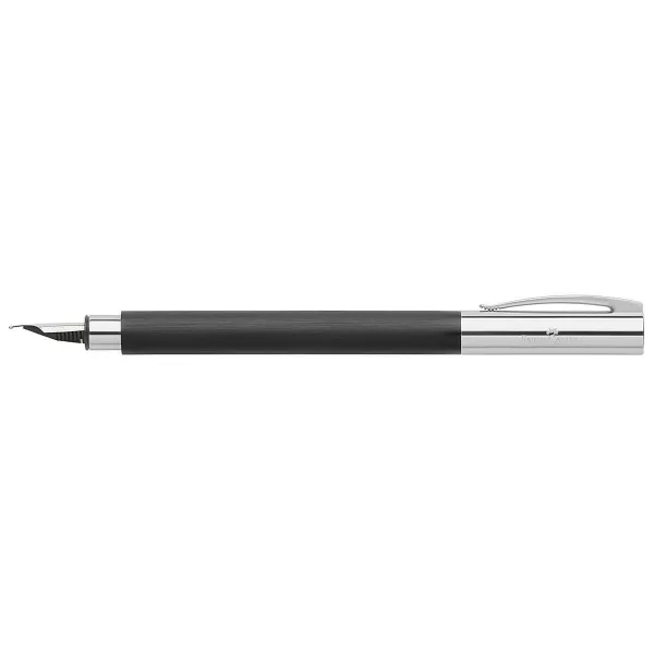Stilou Faber-Castell Ambition Precious resin negru, penita M-2-IMG-slider