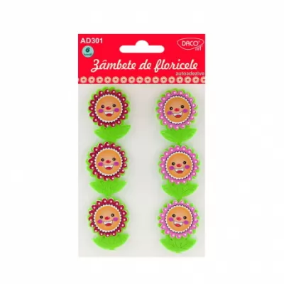 Accesorii craft - AD301 Zâmbete de floricele DACO-img