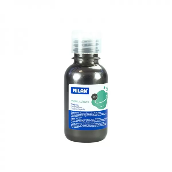 Tempera 125 ml Milan gri Metalizat 033480-1-IMG-slider
