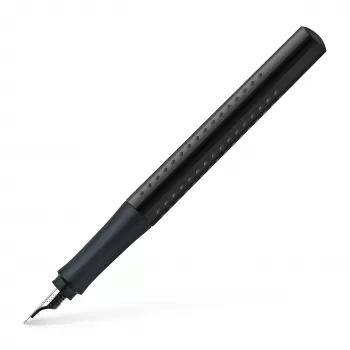 Stilou Faber-Castell Grip 2010 negru, penita F-1