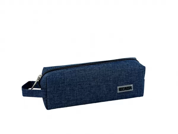 Penar borseta albastru uni, 1 fermoar Ecada 786613-1-IMG-slider