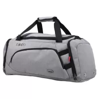 Geanta voiaj mica, 4 fermoare, gri, 52 cm Daco GL195-2-IMG-slider-mobile
