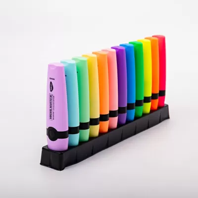Marker evidentiator set 12 culori Daco MK403/12-img