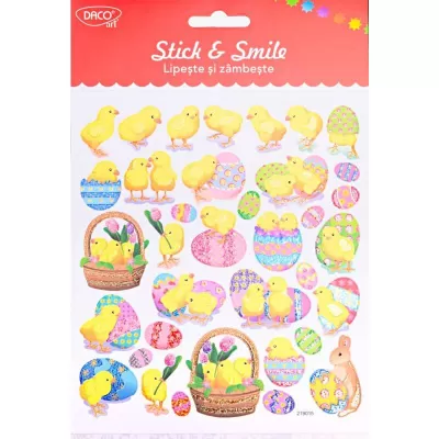 Abtibilduri Puisori - Lipeste si zambeste Daco AB917-img