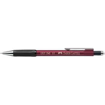 Creion mecanic 0.5mm rosu grip 1345 Faber-Castell-1