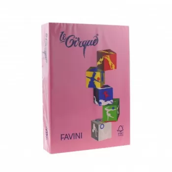 Carton color 160g/mp A4 206 ROZ CICLAM FAVINI-1