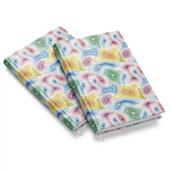 Agenda A5 nedatata, 208 pagini, Colorful Waves-1-IMG-slider