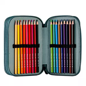 Penar 3 compartimente echipat 46 piese, imprimeu Leu Daco PE3042E-6-IMG-nav