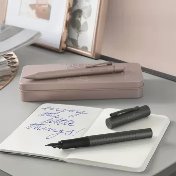 Stilou grip 2011 gri antracit f Faber-Castell-3