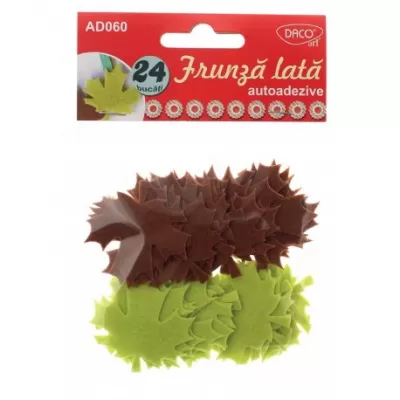Accesorii craft - AD060 Frunză lată autoadezivă pâslă-img