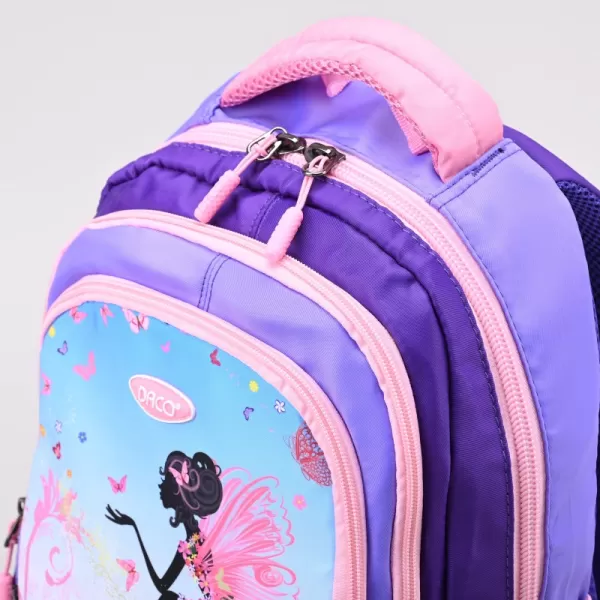 Ghiozdan şcolar fete, imprimeu zână, clasa pregătitoare, 38 cm  DACO-2-IMG-slider