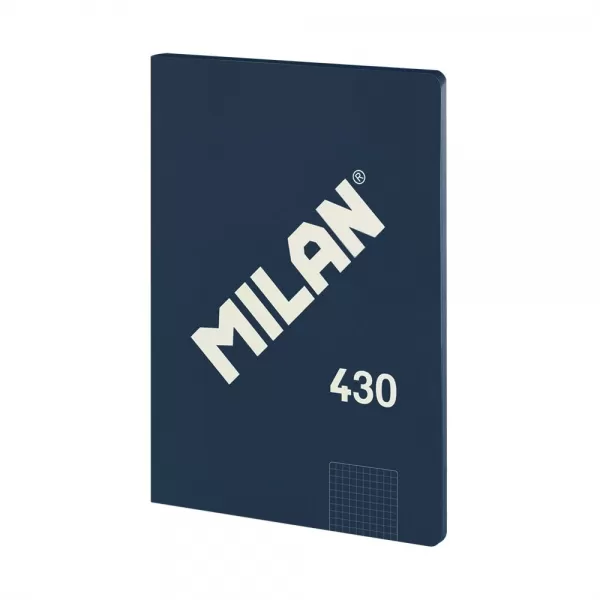 Caiet studentesc premium Milan, 48 file, hartie 95g/mp, matematica, coperta albastra-1-IMG-slider