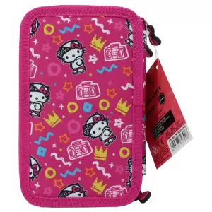 Penar fete cu 3 fermoare, neechipat Hello Kitty roz Pigna-2-IMG-nav