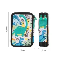 Penar cu 2 fermoare, echipat cu 36 piese, Dinozauri Milan-2-IMG-slider-mobile