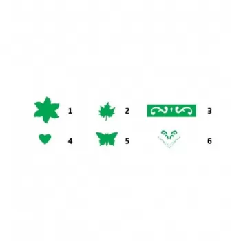 Perforator Hobby set 6 diverse DACO-2