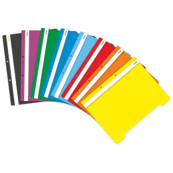 Dosar plastic cu sina Ecada galben-2