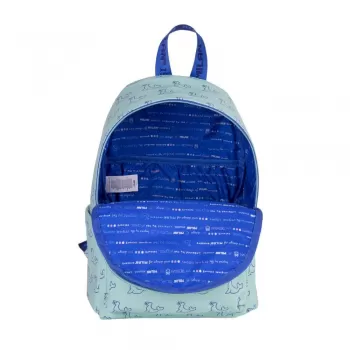 Ghiozdan gradinita baieti, verde, imprimeu foca, 33 cm Milan-3