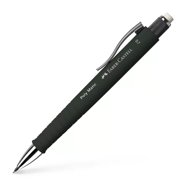 Creion mecanic 0.7mm poly matic negru Faber-Castell-2-IMG-slider