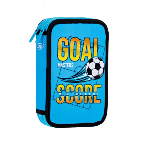 Penar baieti echipat , 2 fermoare, 37 piese, imprimeu minge fotbal PE267E-1-IMG-slider