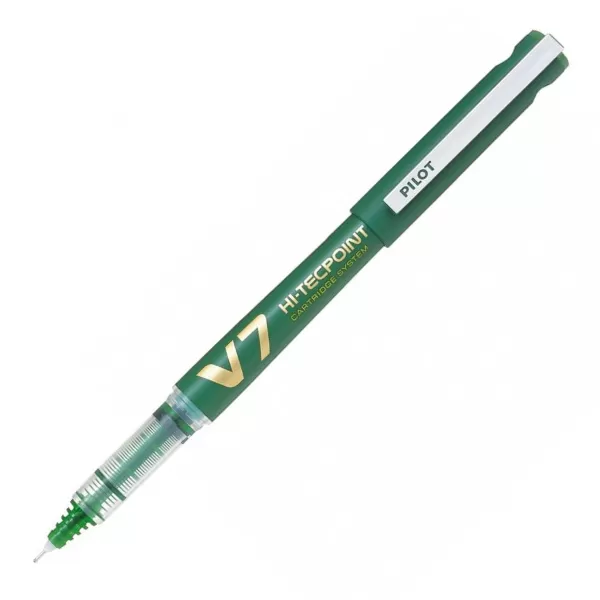 Roller Pilot reincarcabil 0.7 mm, verde, V7 Hi-Tecpoint-1-IMG-slider