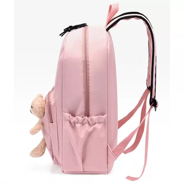 Ghiozdan fete ciclu primar, roz Plush Pigna-2-IMG-slider