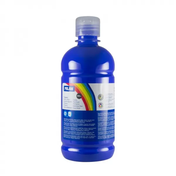Tempera 500 ml Milan Albastru marin-1-IMG-slider
