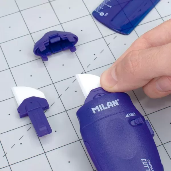 Cutter cu lama ceramica, albastru  Capsule Milan-3-IMG-slider