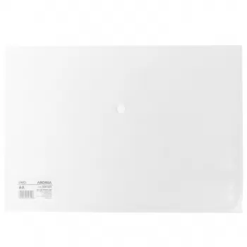 Mapa cu buton A4 plastic, transparenta DELI-1