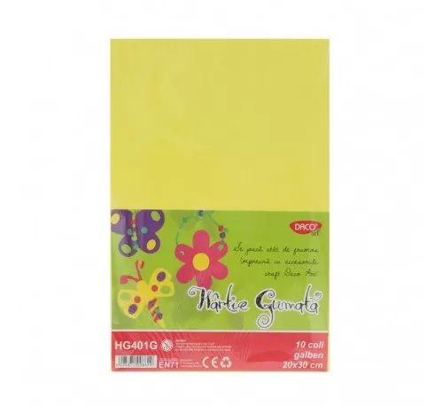 15-Hartie-gumata-10-coli-DACO-galben