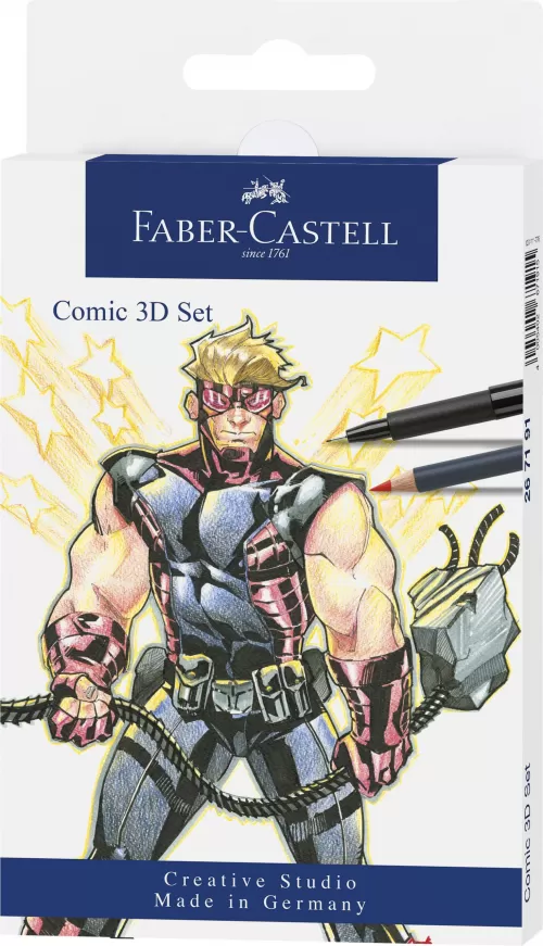 20-Set-pitt-artist-pen-comic-11-piese-Faber~Castell