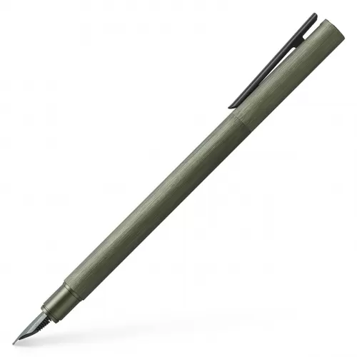 20-Stilou-Faber~Castell-Neo-slim-aluminium-verde_-penita-F