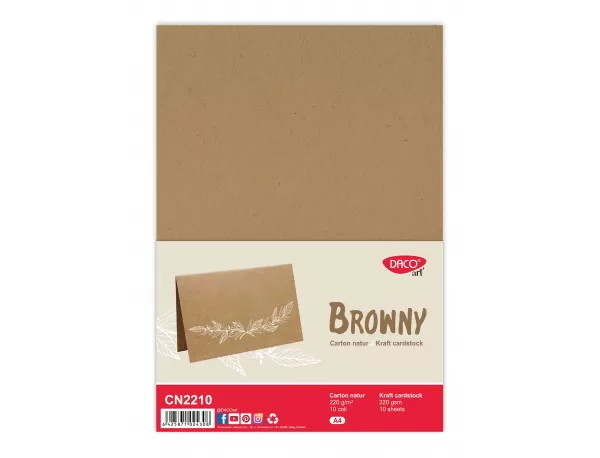 Carton natur 220 g/mp A4 10 coli DACO CN2210-1-IMG-slider