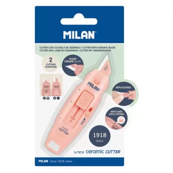 Cutter lama ceramica Stick roz Milan-1