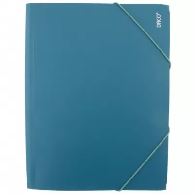 Mapa plastic cu elastic verde Daco MP250V-img