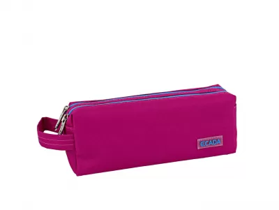 Penar fete liceu uni roz fucsia, 2 fermoare Ecada 786026RZ-img